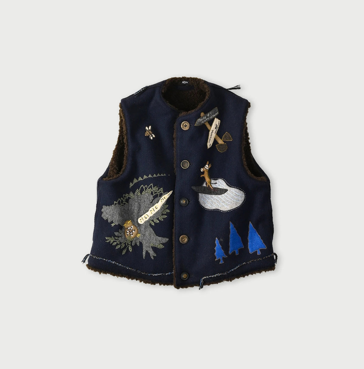 Jersey Melton Vest