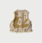 Jersey Melton Vest