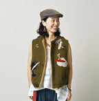 Jersey Melton Vest