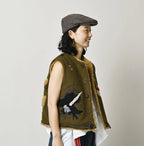 Jersey Melton Vest