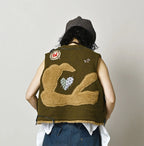 Jersey Melton Vest