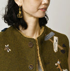 Jersey Melton Vest