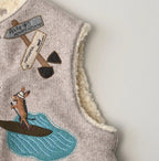 Jersey Melton Vest