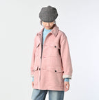 England Flannel Coat Female Model