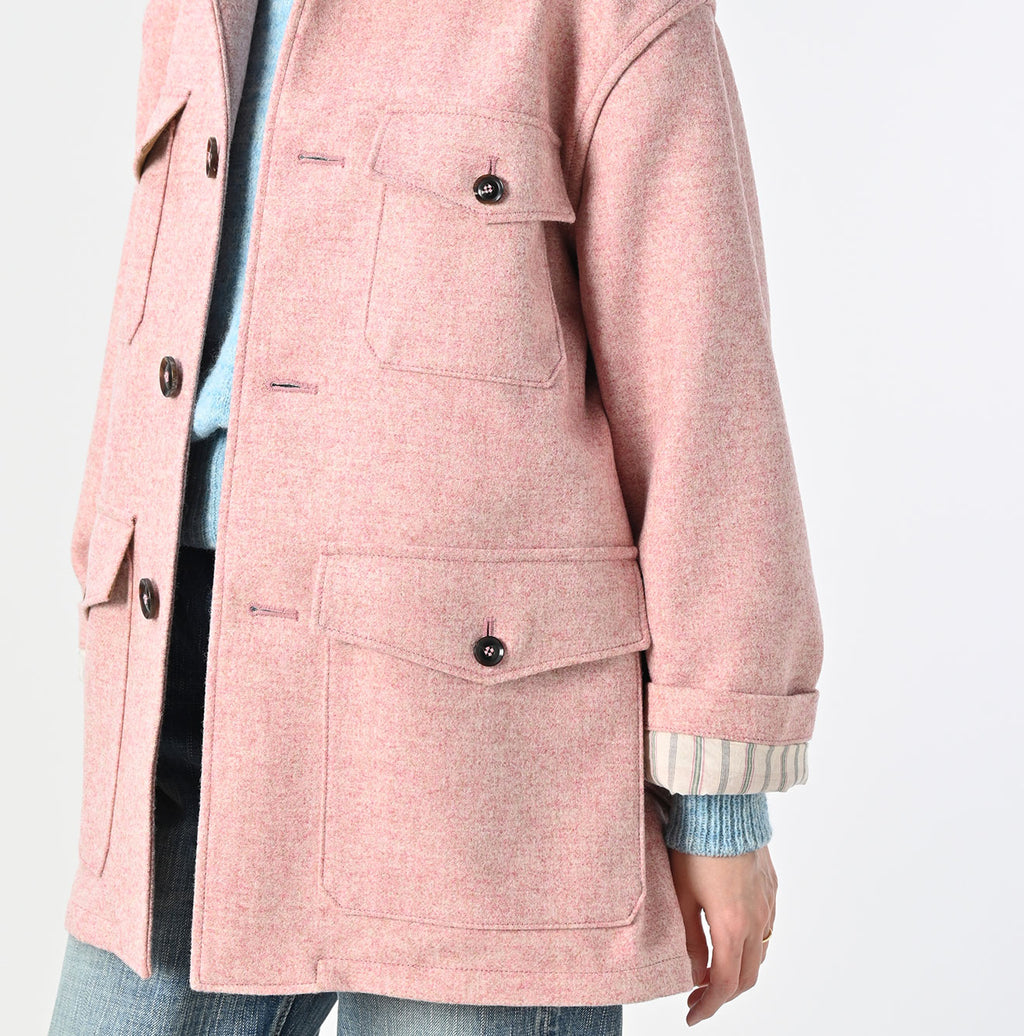 England Flannel Coat Detail