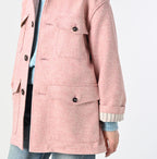 England Flannel Coat Detail