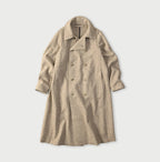 Jersey Melton Coat