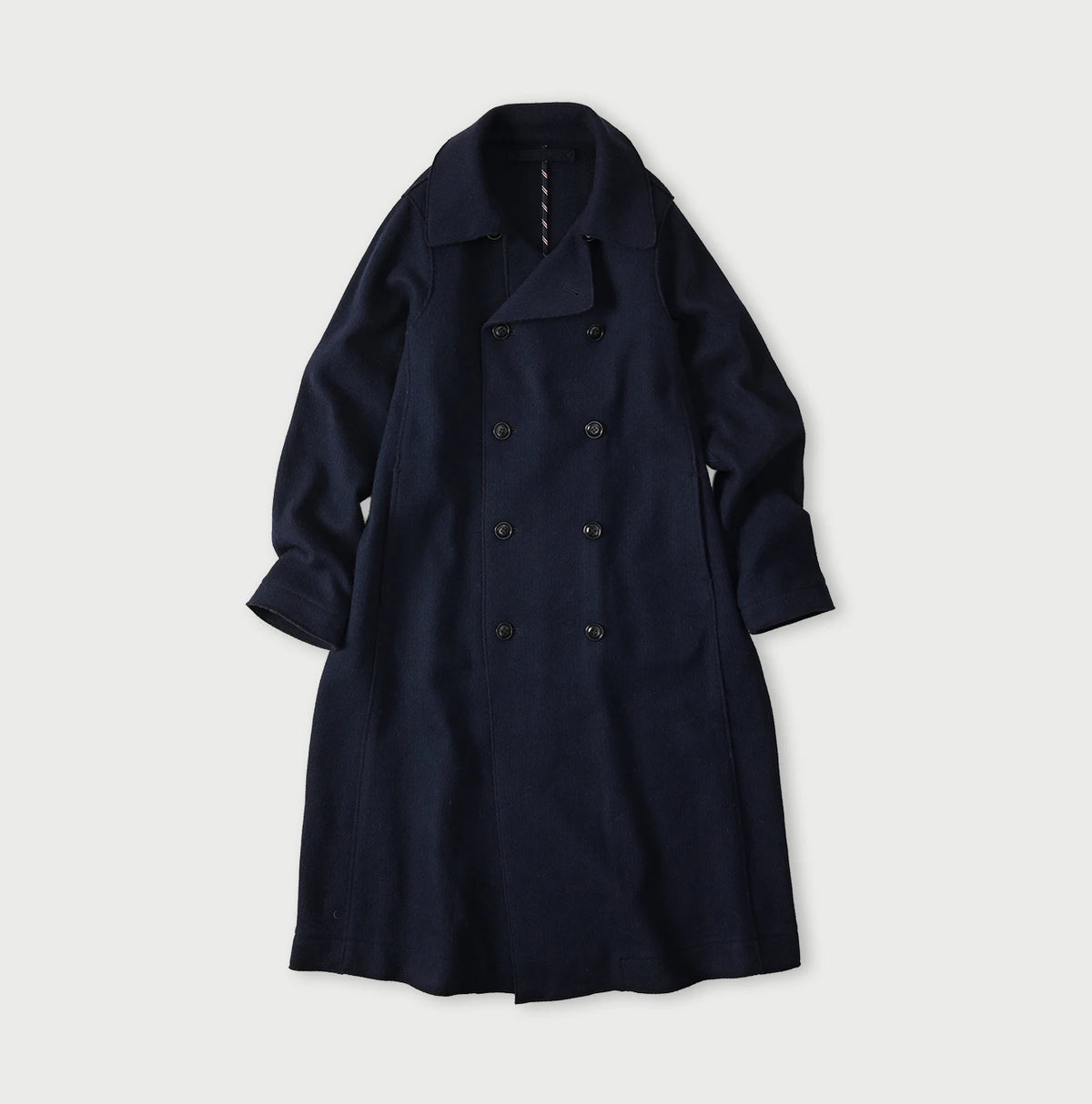 Jersey Melton Coat