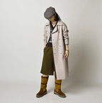 Jersey Melton Coat