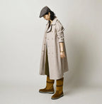 Jersey Melton Coat