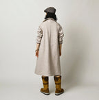 Jersey Melton Coat