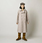 Jersey Melton Coat