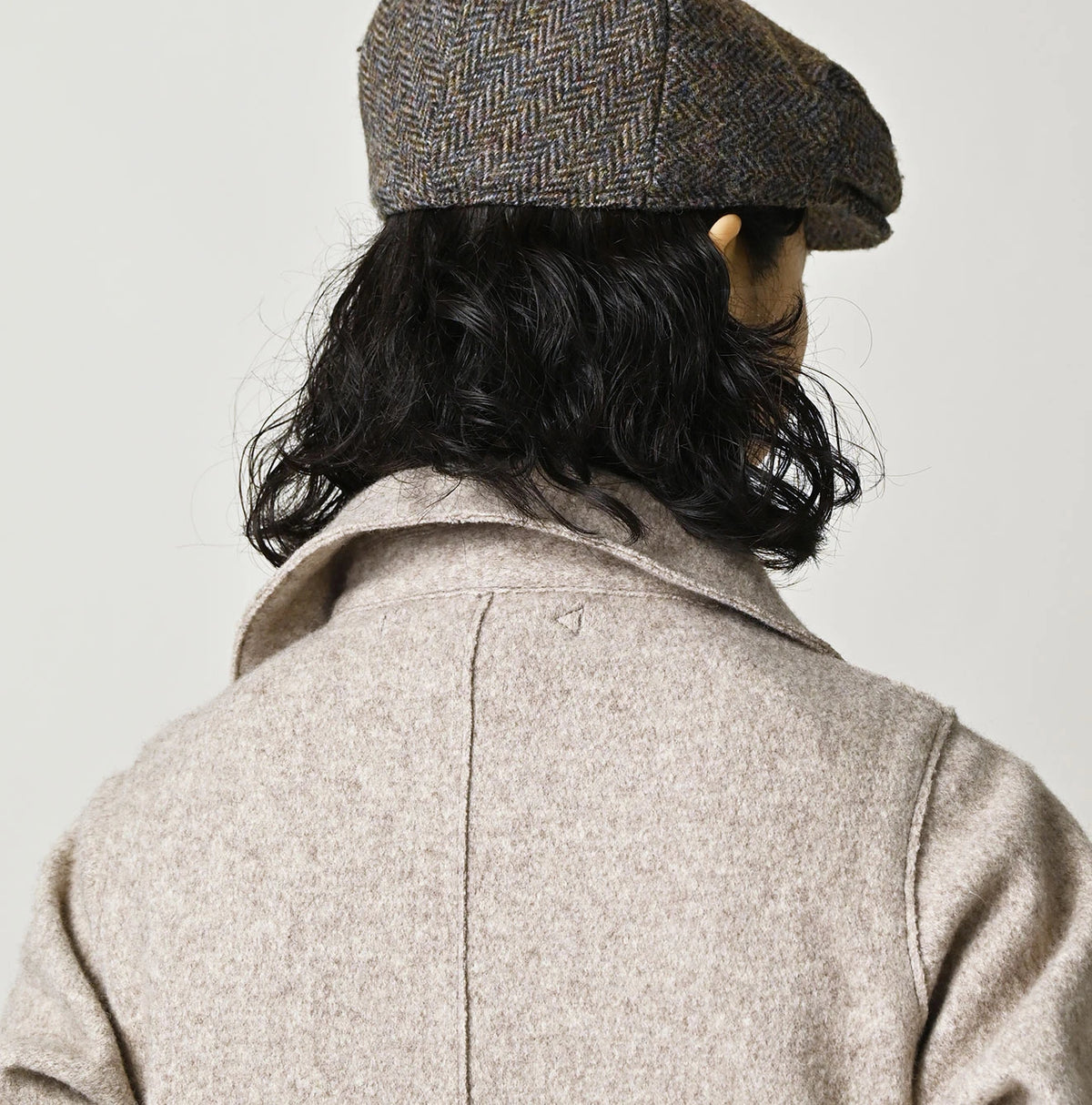 Jersey Melton Coat