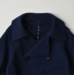Jersey Melton Coat