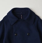 Jersey Melton Coat