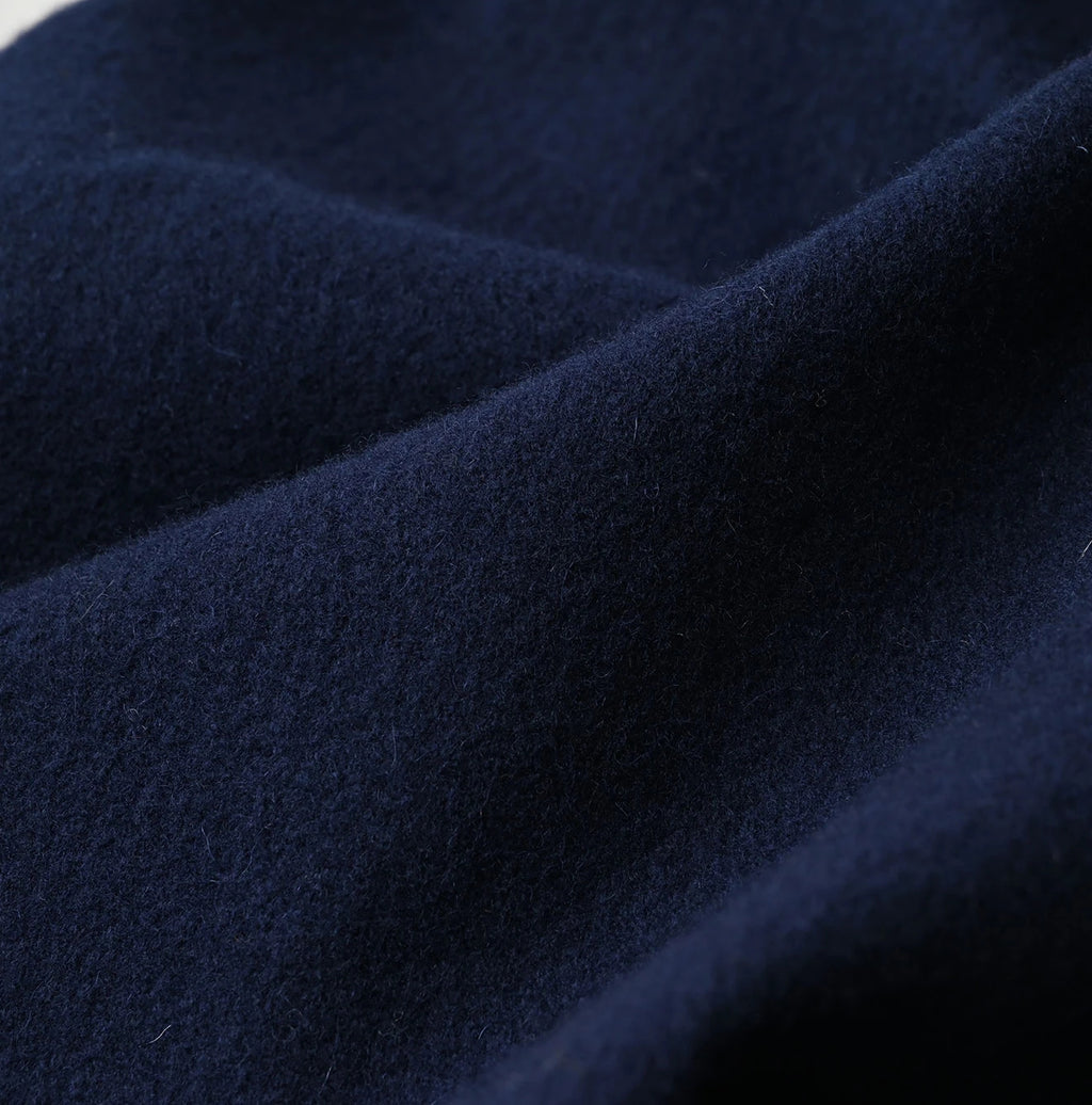 Jersey Melton Coat