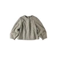England Flannel Puff Blouse