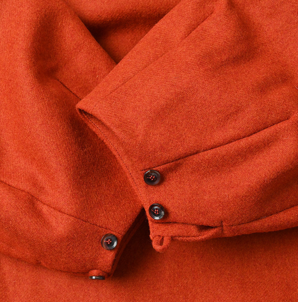 England Flannel Puff Blouse Detail