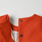 England Flannel Puff Blouse Detail