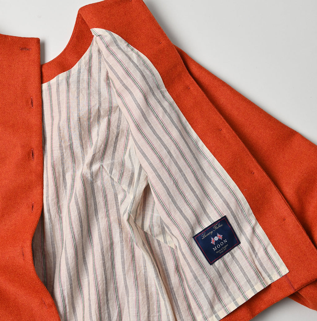 England Flannel Puff Blouse Detail