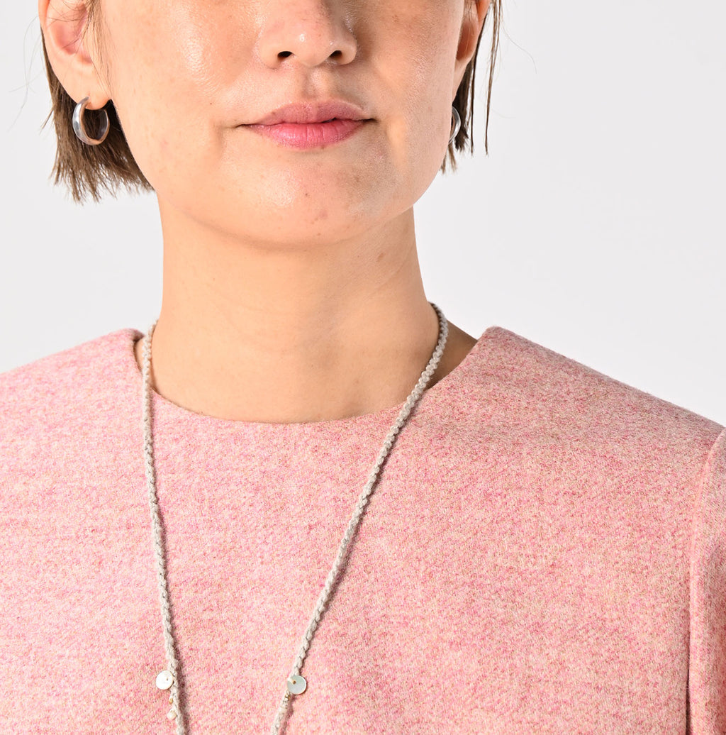 England Flannel Puff Blouse Detail