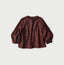 Square Komon Print Puff Blouse