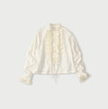 Khadi x Feather Khadi Silk Random Frill Tallulah Blouse