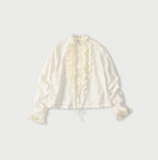 Khadi x Feather Khadi Silk Random Frill Tallulah Blouse