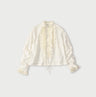Khadi x Feather Khadi Silk Random Frill Tallulah Blouse
