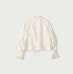 Khadi x Feather Khadi Silk Random Frill Tallulah Blouse