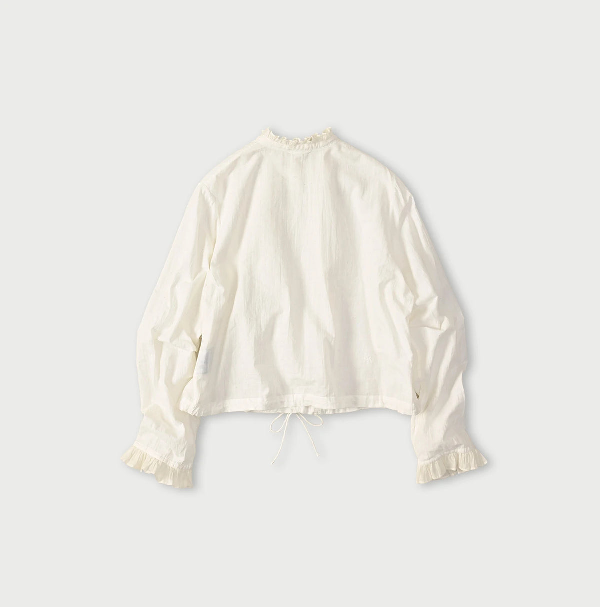 Khadi x Feather Khadi Silk Random Frill Tallulah Blouse