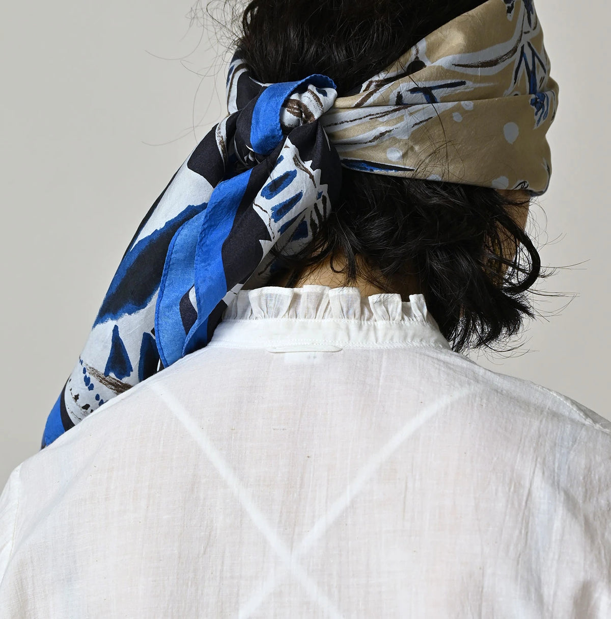 Khadi x Feather Khadi Silk Random Frill Tallulah Blouse