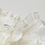 Khadi x Feather Khadi Silk Random Frill Tallulah Blouse