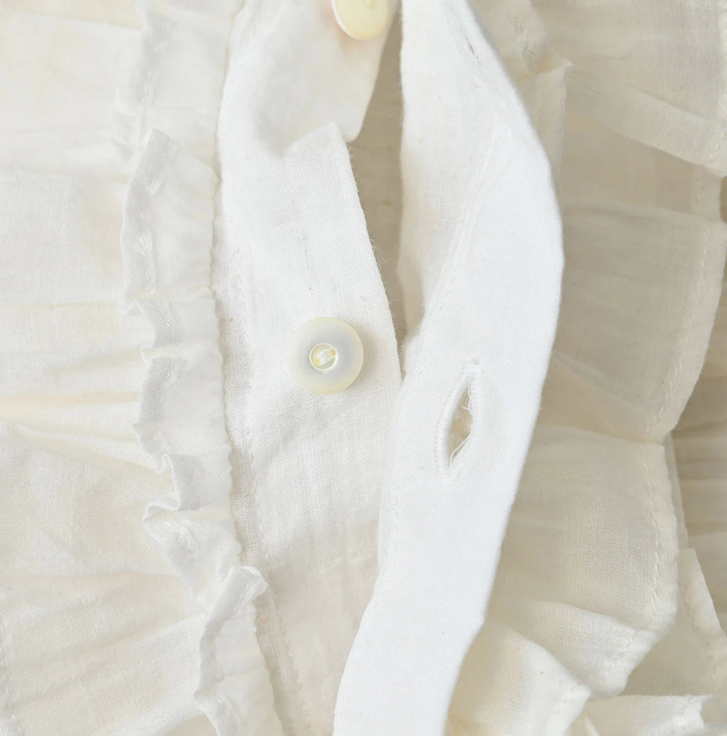 Khadi x Feather Khadi Silk Random Frill Tallulah Blouse