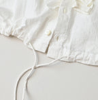 Khadi x Feather Khadi Silk Random Frill Tallulah Blouse