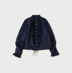 Khadi x Feather Khadi Silk Random Frill Tallulah Blouse