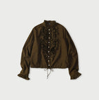 Khadi x Feather Khadi Silk Random Frill Tallulah Blouse