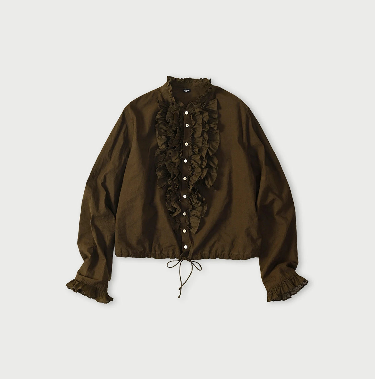 Khadi x Feather Khadi Silk Random Frill Tallulah Blouse