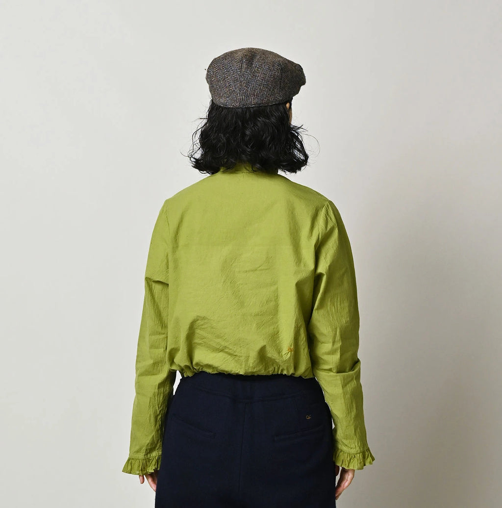 Khadi x Feather Khadi Silk Random Frill Tallulah Blouse