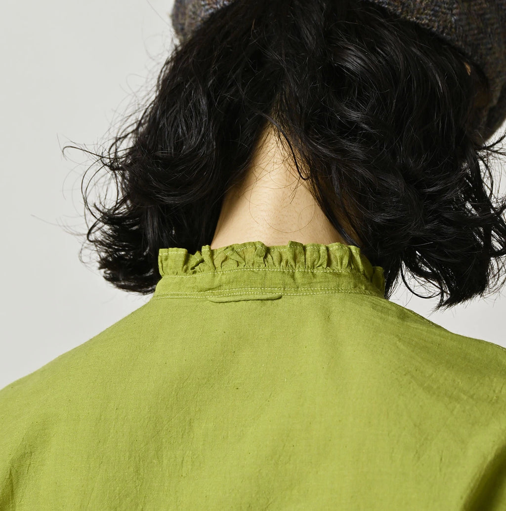 Khadi x Feather Khadi Silk Random Frill Tallulah Blouse