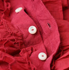 Khadi x Feather Khadi Silk Random Frill Tallulah Blouse