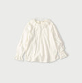 Khadi Frill Collar Blouse