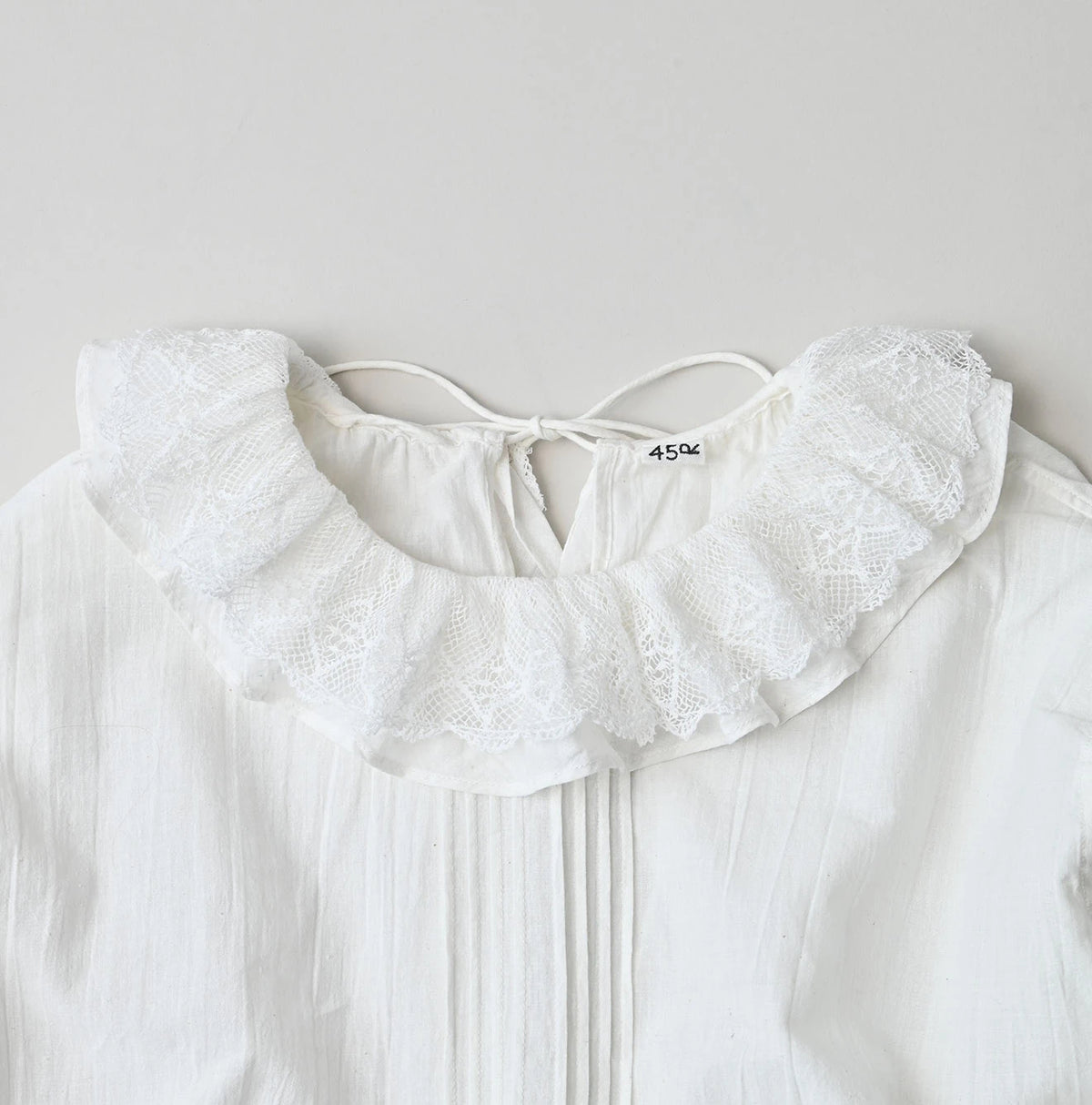 Khadi Frill Collar Blouse