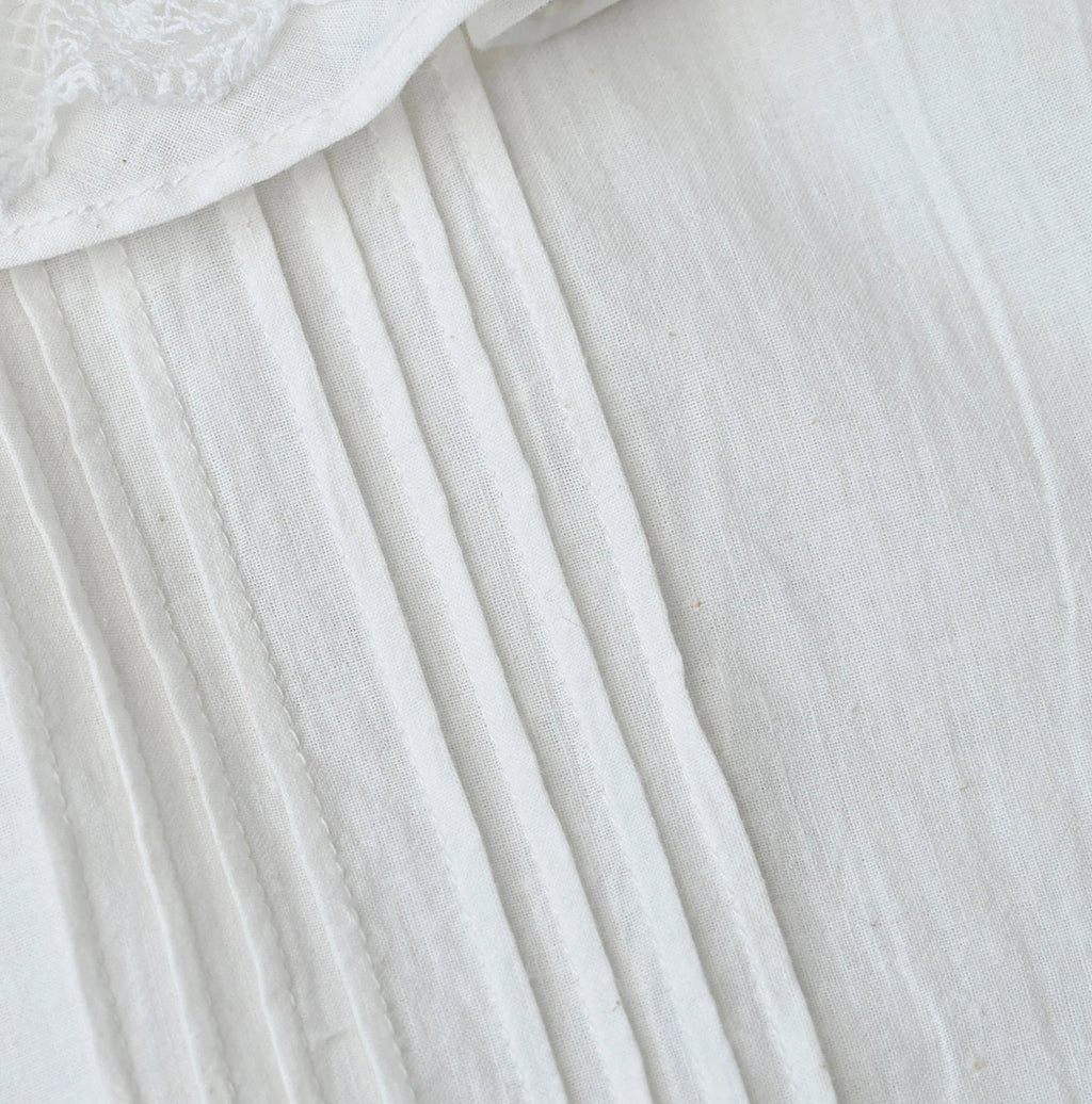Khadi Frill Collar Blouse