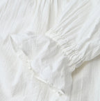 Khadi Frill Collar Blouse