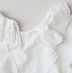 Khadi Frill Collar Blouse