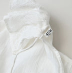 Khadi Frill Collar Blouse