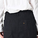 Indigo Duck Painter Skirt Detail