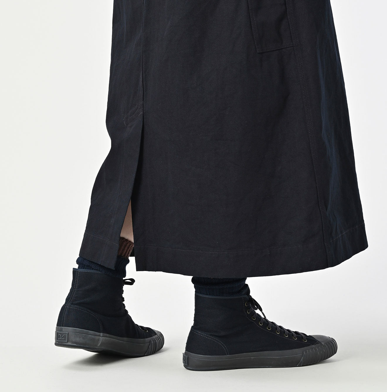 Indigo Duck Painter Skirt Detail