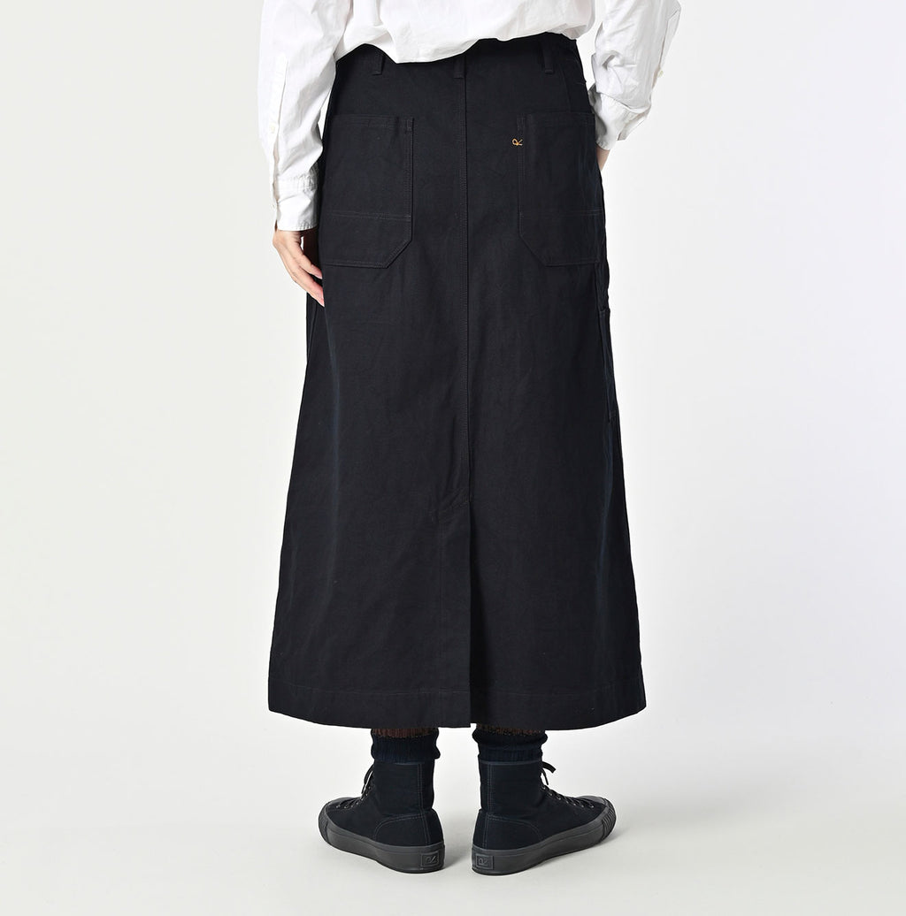 Indigo Duck Painter Skirt Female Model
